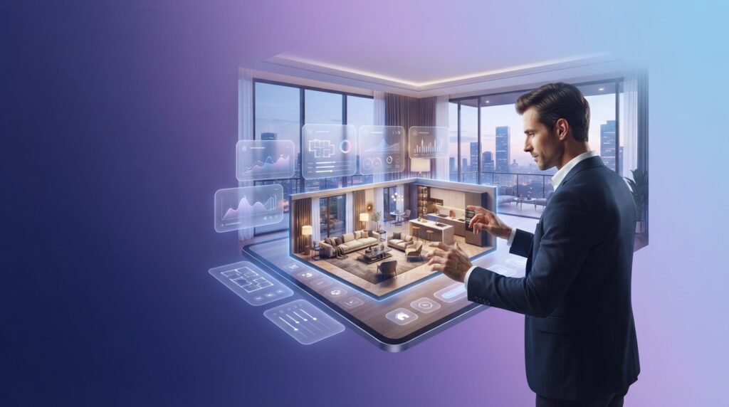 Mobilim virtual 3D per investitore
