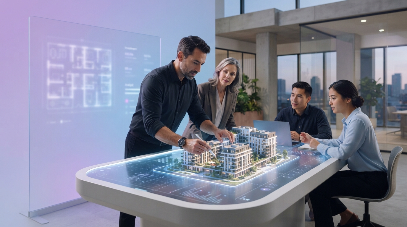 mobilim virtual 3D per investitore — illustration